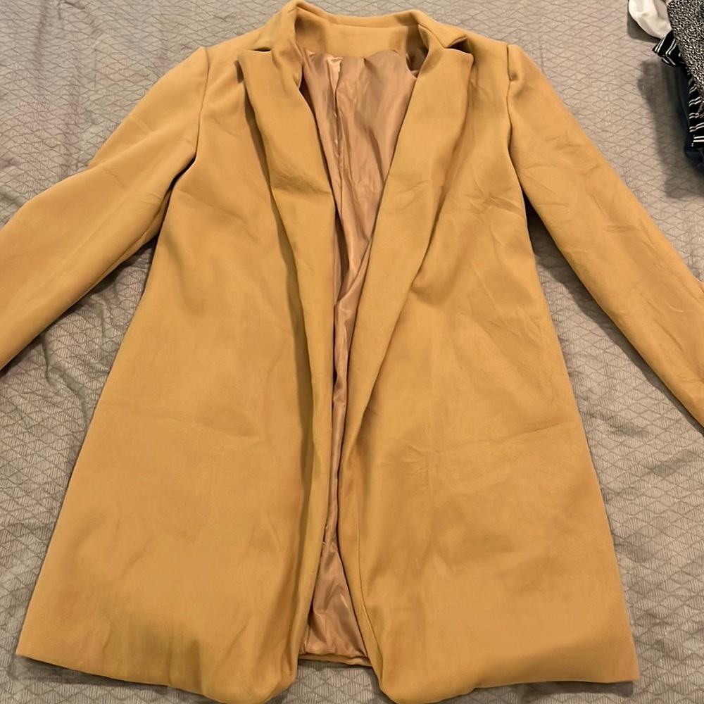 Tan blazer
